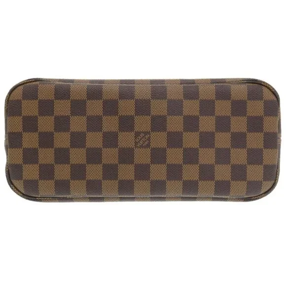 LOUIS VUITTON Brown Damier Neverfull PM Tote Bag - Picture 4 of 10
